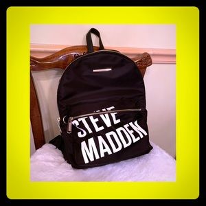 black steve madden backpack